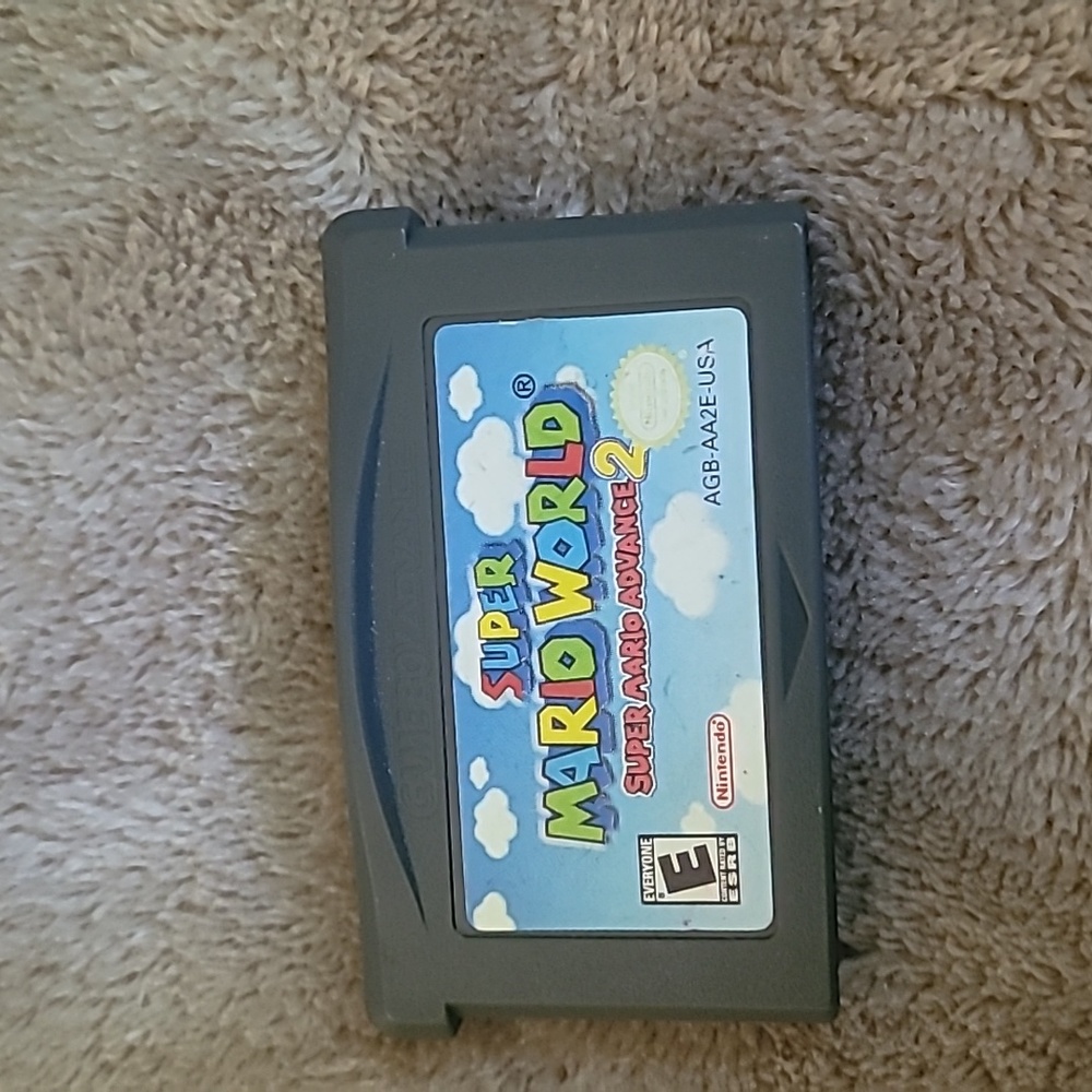 Super Mario world super Mario adventure 2 for Gameboy advance